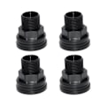 Miniatyrbillede 1 af 5: PVC Bulkhead Fitting Dobbelt Gevindet Bulkhead Vandtank Stik til Regnfade Akvarier Vand
