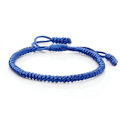 Pikkukuva 1 / 5: Käsintehty tiibetiläinen buddhalainen monivärinen onnensolmu rannekoru naisille säädettävä viehätys rannekorut ja -rannekkeet miehille vintage-korut blue