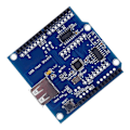 Miniatyrbillede 5 af 5: USB Host Shield 2.0 til , til UN A , Kompatibel med til Android A DIY Elektronisk Modul Board