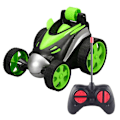 Pikkukuva 1 / 2: RC-autot Stunt-auto, 4WD 2,4 GHz Kaksipuolinen Pyörivä 360 Flip Ajoneuvot, Drift Nopea Maasto Stunt-kuorma-auto Lelu 24078 Green