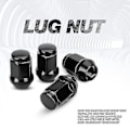Miniatyrbillede 5 af 5: 24 stk. 12x1,5 Hjulmøtrikker Lukket Ende Bulge Acorn Cone Lugnuts, Til 2007-2022 Cruiser, 2001-2007 Sequoia Bl