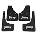 Miniatyrbillede 3 af 5: 4 stk. bil mudflaps til Suzuki Jimny 2019 2020 2021 2022 2023 stænklapper skærm mud flap beskyttelse stænkskærme foran bag red 4pcs jimny