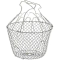 Miniatyrbillede 1 af 3: Sammenklappelig salatslynge med forstærkninger - Rustfrit stål - Nem opbevaring - Skånsom centrifugering - 22,5 cm - ZZY