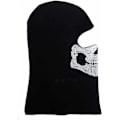 Pikkukuva 4 / 5: Ghost Mask Skull Balaclava Pääkallo Naamio Kokopää Hiihtomaski Neulottu Tuulenpitävä Lämpimämpi Päähine Pyöräilyyn Rullalautailuun Moottoripyöräilyyn Lumilautailuun Ulkoiluun