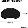 Miniatyrbild 2 av 6: 1 Styck Handledsstöd för Mus Handledsstöd med Memory Foam Ergonomisk för att Avlasta Handleden Svart Pad Set Handledsstöd för Mus