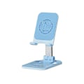 Miniatyrbilde 1 av 5: En drømmehjem skrivebords-mobiltelefonholder i aluminium, multifunksjonell sammenleggbar mobiltelefonholder - Blue