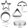 Miniatyrbilde 2 av 3: 12 stk. TV-spill Kakeutstikkersett Sukkerpai-form Triangles