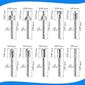 Miniatyrbillede 2 af 5: 20 stk. HSS Fræser Karbid Graveringsbits til Dremel Fræsersæt 1/8\" (3 mm) Skaft til Dremel Proxxon