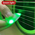 Miniatyrbild 1 av 2: Gitarrplektrum - Den perfekta presenten för gitarrälskare - LED-lysande plektrum xi Green
