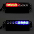 Miniatyrbillede 4 af 4: 12V Politi Lys Led Strobelys Blinkende Auto Flash Stroboskoper Strobelys Nødadvarselslys Parkeringssignal