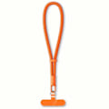 Miniatyrbillede 1 af 5: 7 mm justerbar håndledsrem med selvlåsende telefon-snor med Tether Tab, 360-graders roterende krog - Or Orange