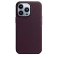 Läderfodral för iPhone 13 Pro med MagSafe Dark Cherry