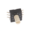Miniatyrbild 3 av 5: 1 st RM3HAF-10 Vridomkopplare 10 0-9 Kodningsomkopplare Patch 3:3 Med Handtag
