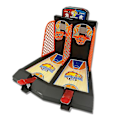 Miniatyrbild 4 av 5: Mini Basket Sport Skrivbordsbasketspel Skjutning Interaktivt Bordsleksaksspel