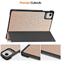 Miniatyrbillede 3 af 5: For Honor Pad X9 Pro Etui Anti-Drop Læder Stand Tablet Cover - Rosaguld Rose Gold