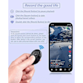 Pikkukuva 5 / 5: Bluetooth-kaukosäädin iPhone & Android -laitteille, TikTok-sivunkääntäjä, toisto/tauko, kameran laukaisin, 6 painiketta white