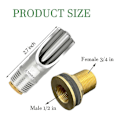 Miniatyrbild 4 av 5: 5 st Pig Nipple Waterer för Barrel Kit Automatisk Pig Nipple Dricker Hog Dricker Matare med Mässing