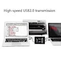 Miniatyrbillede 5 af 5: USB Printer Delingsenhed, 2 Ind 1 Ud Printer Delingsenhed, 2-ports Manuel Kvm Switching Splitter