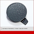 Miniatyrbillede 2 af 5: Front Tow Hook Cover til Tesla Model 3, Sort Erstatningskofangerdæksel (1460701-00-b) blue