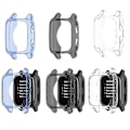Miniatyrbillede 4 af 4: Til Garmin Venu Sq / Venu Sq Music / Venu Sq 2 / Venu Sq 2 Music TPU Urramme Cover Hul Transparent