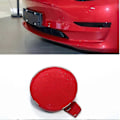 Miniatyrbillede 5 af 5: Front Tow Hook Cover til Tesla Model 3, Sort Erstatningskofangerdæksel (1460701-00-b) blue