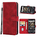 Miniatyrbillede 1 af 4: Læder telefoncover til Blackberry KEY2 Red