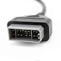 Miniatyrbillede 3 af 4: Til Nissan Obd1 Til Obd2 Bilscanner Adapterledning 14 Pin Til 16 Pin Konverteringskabel Bildiagnostisk Scanning