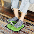 Miniatyrbild 5 av 5: Mini Stepper Under Desk Exerciser Fotpedal Vikbar Fitness Trappstegsmaskin Grön Pedal Exercisers