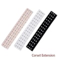 Miniatyrbilde 1 av 4: Korsettforlenger for kvinner 3 rader 15 spenner Forleng Midtre Knapp Kroppsbekledning - Pjun Black
