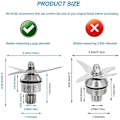 Miniatyrbilde 3 av 4: Blenderknivblad Erstatning for VitaMix 105733 A2300 A2500 A3300 A3500 Pro750 7500 5300 Blend