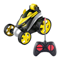 Pikkukuva 1 / 2: RC-autot Stunt-auto, 4WD 2,4 GHz Kaksipuolinen Pyörivä 360 Flip Ajoneuvot, Drift Nopea Maasto Stunt-kuorma-auto Lelu 24078 Yellow
