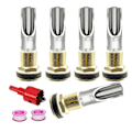 Miniatyrbild 1 av 5: 5 st Pig Nipple Waterer för Barrel Kit Automatisk Pig Nipple Dricker Hog Dricker Matare med Mässing
