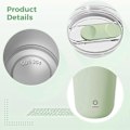 Miniatyrbillede 3 af 5: 350ml Automatisk Blender Kaffe Mælk Juice Blender Elektrisk Rustfrit Stål Ivory