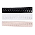 Miniatyrbilde 2 av 4: Korsettforlenger for kvinner 3 rader 15 spenner Forleng Midtre Knapp Kroppsbekledning - Pjun Black