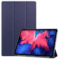 Miniatyrbilde 2 av 4: For Lenovo Tab P11 (TB-J606F) Lærveske Mørkeblå Dark blue
