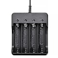 Miniatyrbillede 1 af 4: 18650 Oplader, 4-slot Oplader, 4.2V, EU
