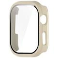 Miniatyrbilde 3 av 4: For Huawei Watch D2 Deksel Hard PC Full Dekning Klokkedeksel med Herdet Glass Film Ivory White