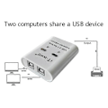 Miniatyrbillede 2 af 5: USB Printer Delingsenhed, 2 Ind 1 Ud Printer Delingsenhed, 2-ports Manuel Kvm Switching Splitter