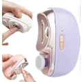 Miniatyrbillede 2 af 3: 2 I 1 Automatisk Elektrisk Negleklipper Trimmer Neglesaks Med Lys Til Børn Voksne Purple
