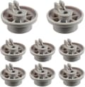 165314 Diskmaskinhjul för Nedre Korg, Nedre Korg för Diskmaskin Kompatibel med Bosch Diskmaskin (8-pack)