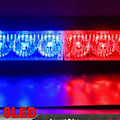 Miniatyrbillede 3 af 4: 12V Politi Lys Led Strobelys Blinkende Auto Flash Stroboskoper Strobelys Nødadvarselslys Parkeringssignal