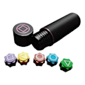 Miniatyrbilde 1 av 5: Squid Game, Squid Game Gonggi, Gonggi Koreansk Spill, Squid Game Gonggi Sett, Squid Games, Bærbart Stein-Fangst Spill Black