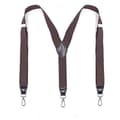 Starka hängslen för män, 3,5 cm breda ElastStraps med roterande krokar, perfekta för jeans