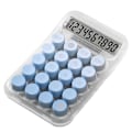 Miniatyrbillede 2 af 5: Videnskabelig lommeregner 10 cifre Stort display og knapper Klart stort LCD-display Ideel til kontor, skole, hjem og erhverv FLYE1735 Blue
