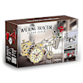 Miniatyrbild 5 av 5: Traktor Väckarklocka Digital Klocka För Hemmakontor Bord Gold
