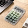 Miniatyrbillede 4 af 5: Videnskabelig lommeregner 10 cifre Stort display og knapper Klart stort LCD-display Ideel til kontor, skole, hjem og erhverv FLYE1735 Green