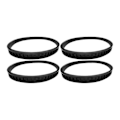 Miniatyrbilde 1 av 5: 4 Pakke 650721-00 Båndsagdekk for Båndsag Gummidekk 514002079 A02807 DCS374 DWM120 Flere Modeller