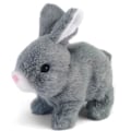Miniatyrbillede 2 af 5: Bunny Interaktivt Læringslegetøj, Kanin Kan Gå Og Tale - White