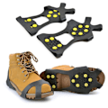 Miniatyrbillede 5 af 5: 10-stud Universal Ice No Slip Snow Shoe Spikes Grips Cleats - S