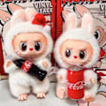 Miniatyrbillede 2 af 3: 1 stk. POP MART LABUBU The Monsters Spændende Macaron Plysdukker Figurlegetøj Blind Boxes (Farve Tilfældig) 1 Enkelt stk.